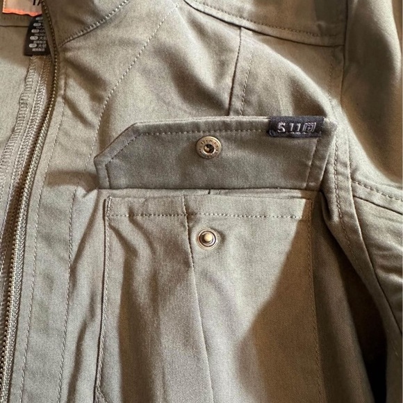 5.11 tactical jacket NEW green- Size L - Picture 3 of 4